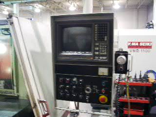 TREE MDL 1050E/24, 40"-X, 24"-Y, 24" x 50" TBL, 787 IPM, 1993, CAT 40, DYNAPATH DELTA 40 CTRL, 8000 RPM, 40 ATC