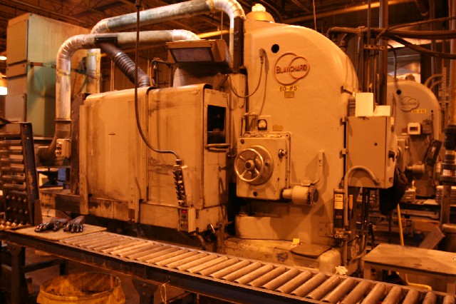 60" BLANCHARD #32D-60, 100 HP, WET BASE 32" SEGMENT WHL CHK, 24"H UNDER WHL