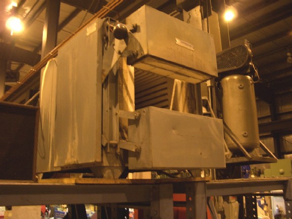 10" x 10" x 24"D ID, THERMODYNE 3F-1856-1, SERIES 124, 28" x 28" x 40" OD, 1800 DEG TEMP,