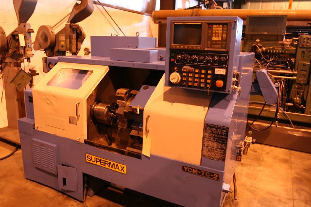 SUPERMAX YCM-TC-2, 2.44" HOLE, 18.9" SWOB, 12.2" SWOC, 8" CHK, 21.65" BC, 1990