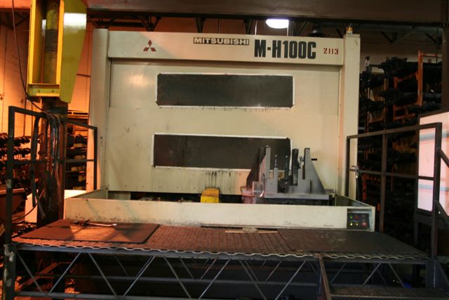 MITSUBISHI MH-100C, 40" PALLETS, 70 X 53 X 39 TRVLS, 4TH AXIS, 80 ATC, 50 TAPER