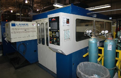 TRUMPF TRUMATIC L2503E, 52" x 100" TBL, 1500 WATT, 49.2"-X, 98.4"-Y, 4.5"-NON-CONTACT Z, 1996