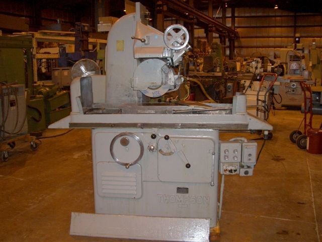 8" X 24" NO. B THOMPSON,  ELECTRO MAG CHUCK, 12" WHEEL, 30"-X, 10"-Y, 14 HP, 2-AXIS POWER