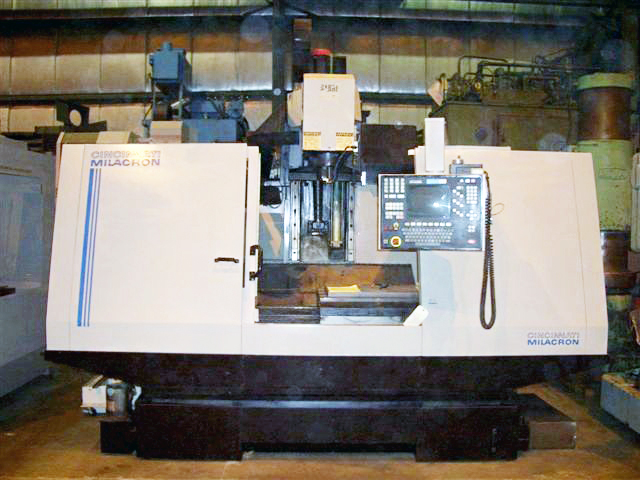 CINCINNATI SABRE 1250, 50"-X, 26"-Y, 26"-Z, 28" THROAT, 54" x 30" TBL, 40 TAPER, ACRAMATIC 850SC CTRL