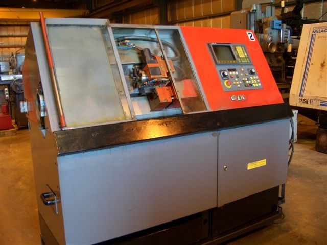 EMCO-MAIER EMCOTURN 320, 7" SW, 2.9" CROSS, 2.3"-X, 7"-Z, 1-1/8" BORE, 8 POS. TURRET, 1990