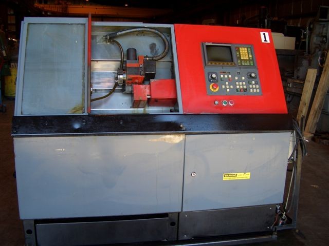 EMCO-MAIER EMCOTURN 320, (PARTS MACHINE) 7" SW, 2.9" CROSS, 2.3"-X, 7"-Z, 1-1/8" BORE, 8 POS. TURRET, 1990