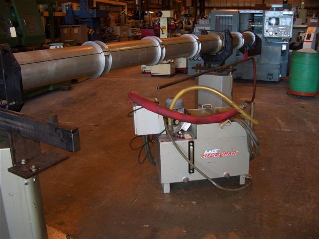 LNS HYS 6.65HS-5.2, HYDRO BAR, 3/4" - 2-1/2" CAP., 12' BAR LENGTH, BAR STANDS, HYD UNIT