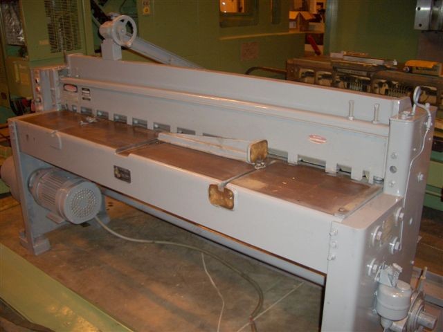 14 GA. x 72" CINCINNATI CENTURY, MDL 1472, MECH., 3 HP, FOMBG, 6' SQ. ARM, 1972