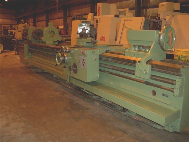 25" x 200" SIGMA TOS, 30 HP, 15.3" SWOCS, 1220 RPM, 3.3" HOLE, INCH/METRIC, 16" 3-JAW, 1980