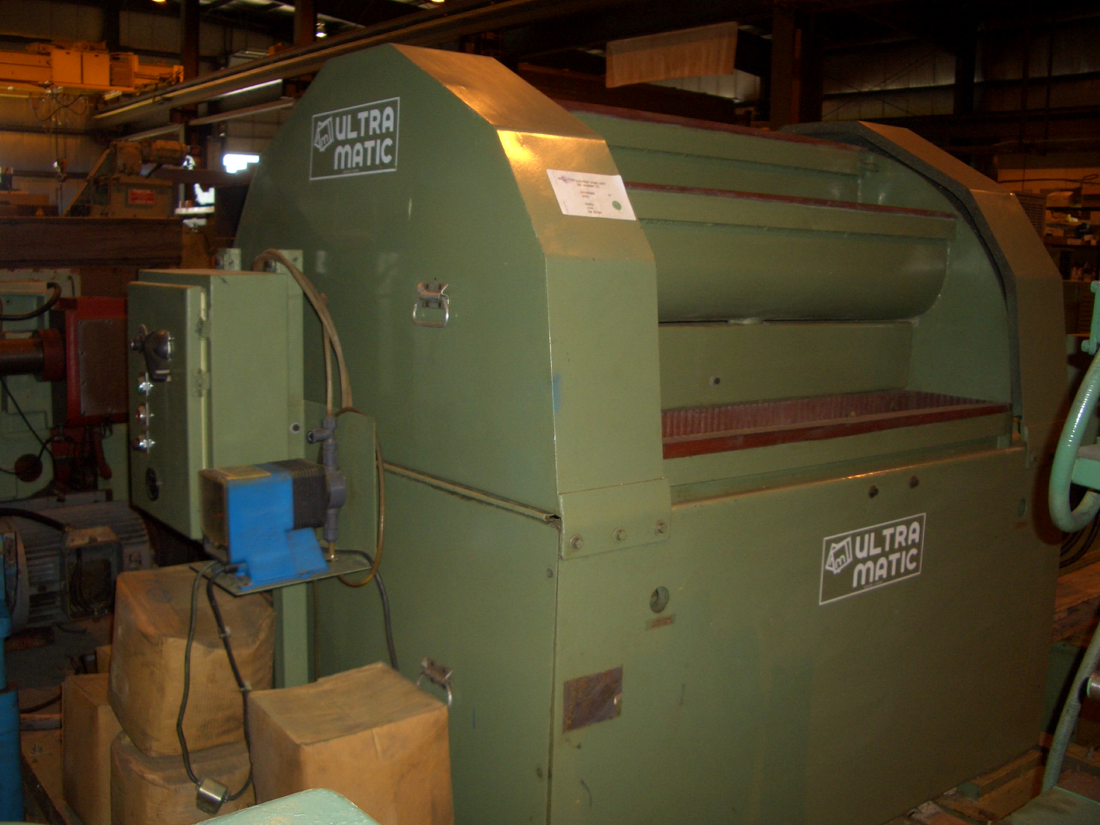 NO. MT-1.5-5 ULTRAMATIC, 5 TUB, 1.5 CU FT CAP., 8.5" DEPTH, 47" LGTH, 3 HP