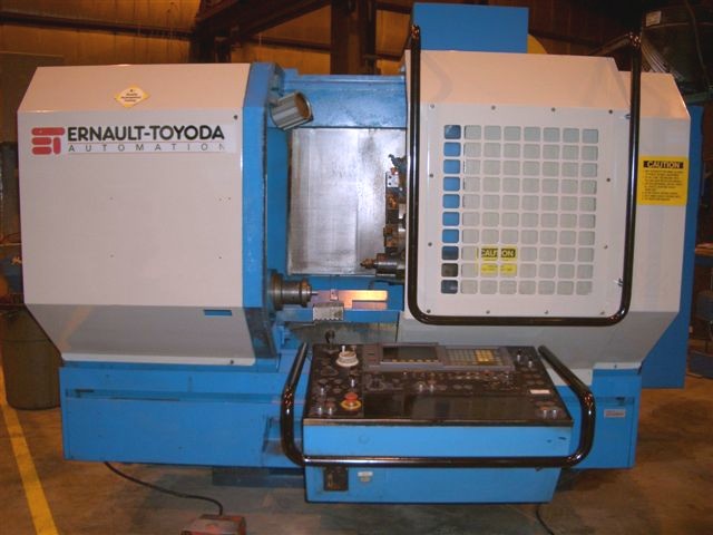 TOYODA GT32, 1990,  20" DIA., 12 STATION,  2" BORE, 7000 RPM, 25 HP, 10"-X, 30"-Z, FANUC  15T CTRL