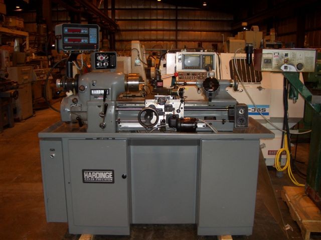 NO. HLV HARDINGE, 11" SWOB, 6" SWOCS, 9" SWOC, 3000 RPM, COOLANT, DRILL CHK, 1993