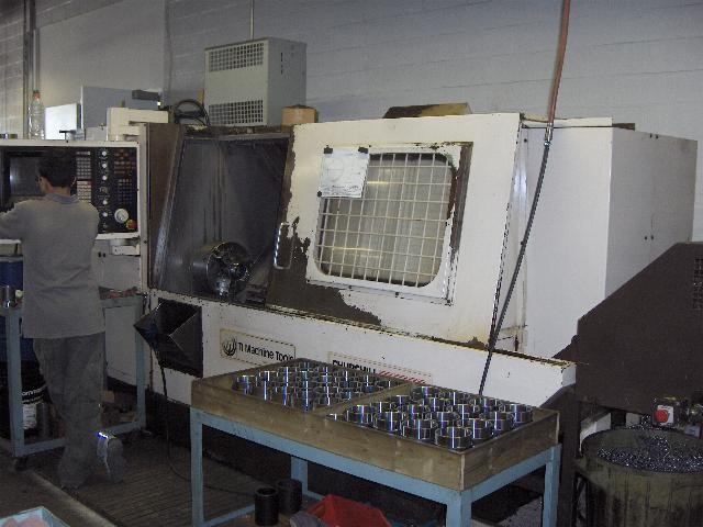 CHURCHILL HC4/10, 24" SW, 40" BC, 3.15" BAR CAP., A2-8 NOSE, 3.5" BORE, FANUC 10-T, 1985