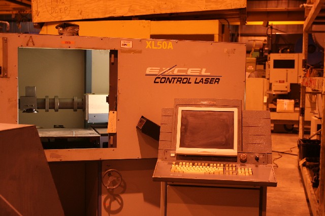 CONTROL LASER CORP SIGNATURE 75, 75 WATT, 12 x 12 MARKING FIELD, CONTROLLER, ENCLOSURE,  CHILLER