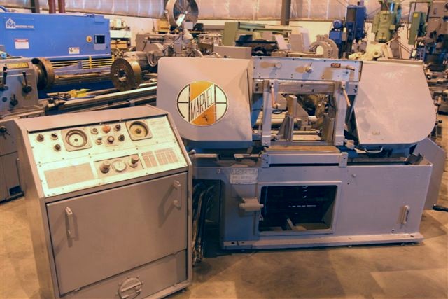 16" x 20" MARVEL, 15A/MI, 10 HP, 15'6" x 1-1/2" x .050" BLADE, 400 FT/MIN. 1975