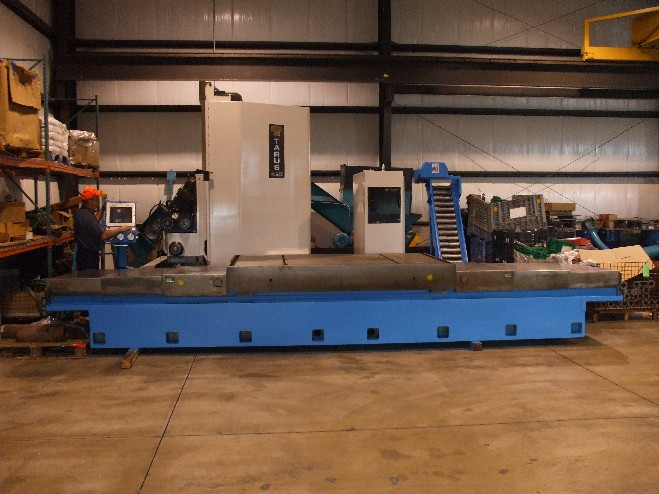 TARUS 2" x 84", 4000 RPM, 60" x 96" TBL, 4-AXIS, COOLANT & FILTRATION SYS