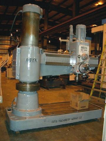 5' x 16" OOYA,  RE3-1600, 5MT TAPER, 2180 RPM, POWER ELEVATION & CLAMPING