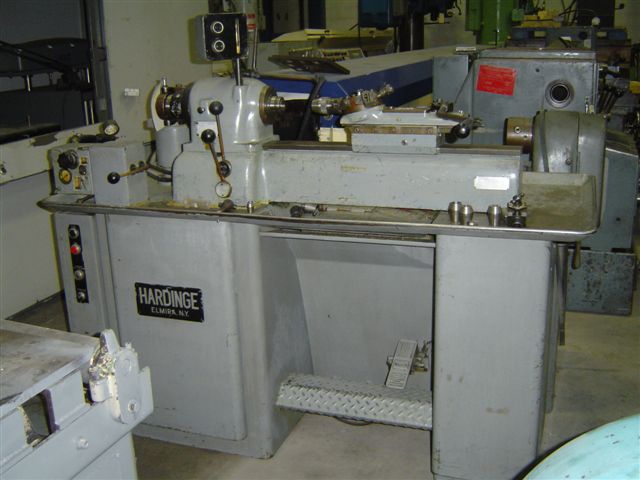HARDINGE DSM-59 SECOND OPERATION LATHE, 9" SWING, 18" CC, 4000 RPM