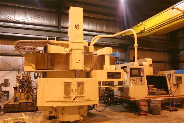 63" OM MODEL VT-5 12N, CNC VERTICAL BORING MILL, 12 ATC, FANUC 10T, 50HP, 1986