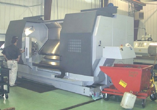  MORI SEIKI SL-603CMC/2000,10.8" spindle hole,2-24" 4 jaw chucks, live tooling, 2006 machine