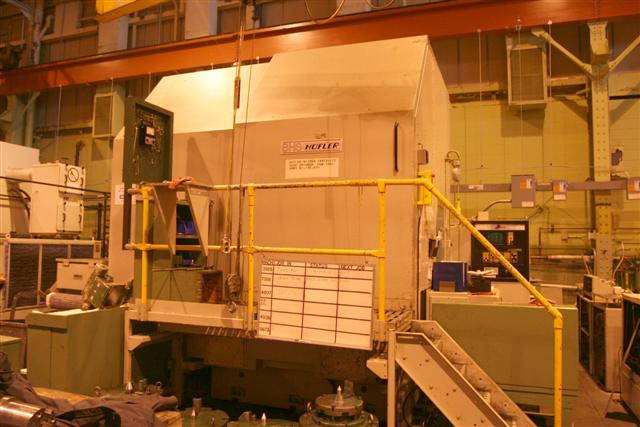 49" HOFLER CNC, MODEL 1253, NEW 1990, 28.3 FACE WIDTH, 3 STEADIES, TAILSTOCK