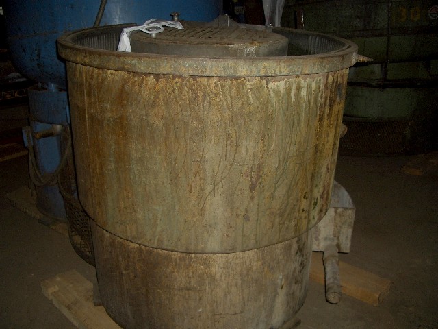 5 CUBIC FOOT ROTO-FINISH  MODEL ST-4SA VIBRATORY, 43" BOWL DIA., 15" DEPTH