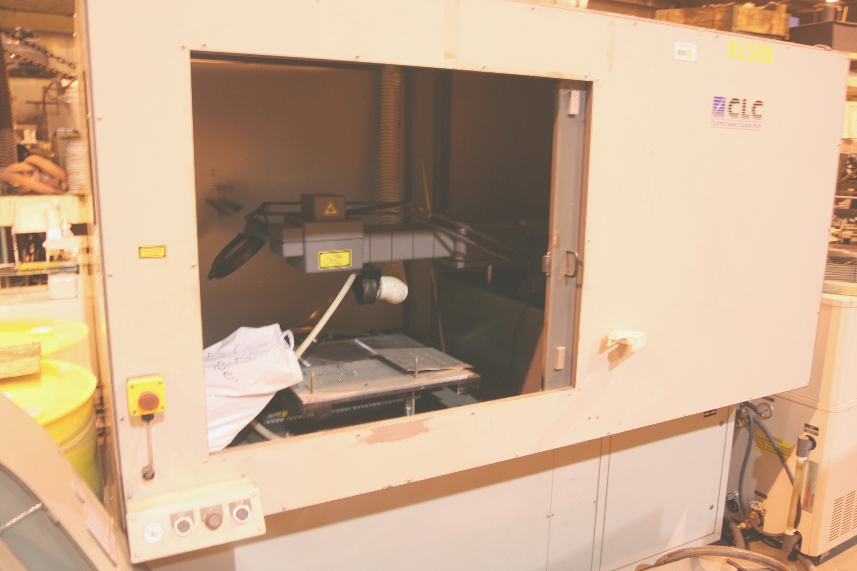 CONTROL LASER CORP, ICON LS-900, 6"  x 12"  MARKING FIELD, UP TO 275" MARKING SPEED, 1968" POSITIONING SPEED, LINEAR/RING, OR ANGULAR WRITING MODES, CONTROLLER, ENCLOSURE,  CHILLER