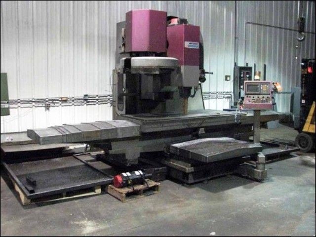 JOHNFORD VMC2020, 35.4 X 80.7 X 28 TRAVELS, BT-50 TAPER, 3600 RPM, 20 ATC, FANUC OM, 1994