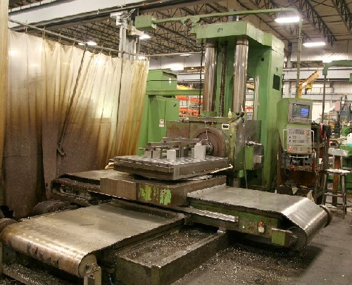 4" (100 MM), SCHARMAN, FB-100, HEIDENHEIN, TNC, 426CB CONTROL, 37 X 51 ROTARY, REFURBISHED AND RETROFITTED IN 1999