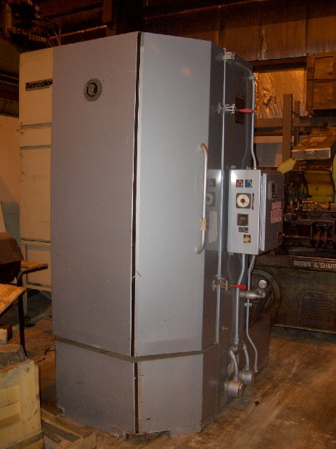 BETTER ENGINEERING 300LX PARTS WASHER, 37&quot DIAMETER, 48" HEIGHT, 36" PARTS BASKET, 7 DAY CLOCK