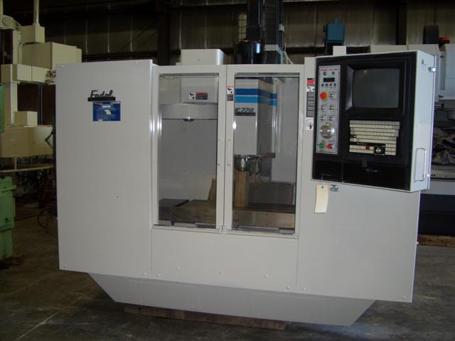 FADAL 2216 CNC VERTICAL MACHINING CENTER, 29 X 16 TABLE,  22" (X), 16"(Y), 20" (Z), 8000 RPM, 21 TOOLS, 15HP, 1997