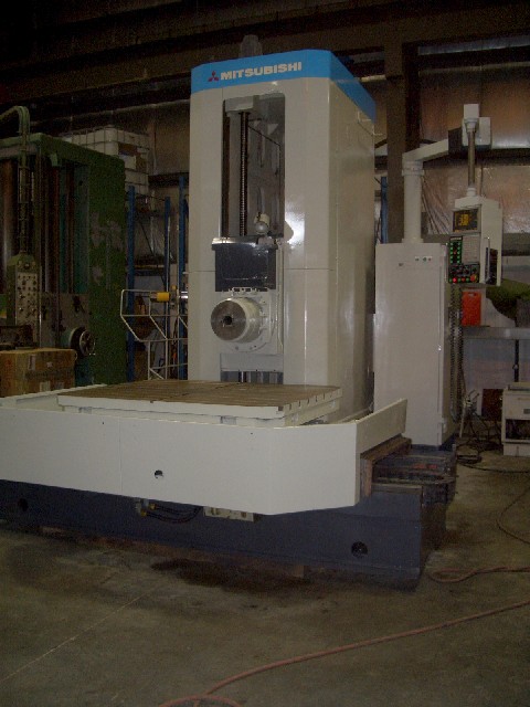 4.3" MITSUBISHI, 1997, 40 ATC, 79" X 59" X 51" X 19.7"  TRAVELS,  55 X 63 TABLE, 4TH AXIS, THRU SPINDLE COOLANT