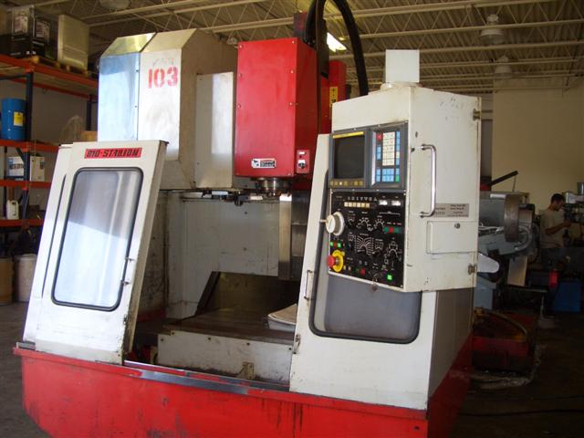 KIWA STALLION 810, FANUC O-M, 20 X 32 TRAVELS, 40 TAPER, 6000 RPM, 25 TOOLS, 1990