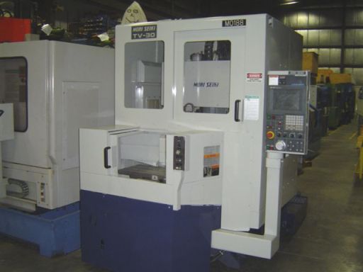 MORI SEIKI TV-30, 1997, ROTARY SHUTTLE,  16 X 15 TRAVELS, ATC, MSC-803 CONTROL