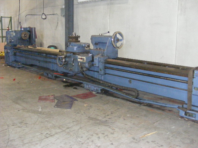 36" x 260" Morando (Sirco) Model PA45 Engine Lathe,  1984, 27" over cross, 48" in gap