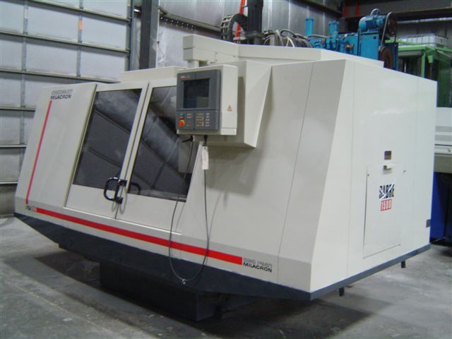 CINCINNATI SABRE 1500, NEW 1996, 60"-X, 30"-Y, 32"-Z, 40 TAPER, 42 TOOLS, 8000 RPM, CHIP CONVEYOR, ACRAMATIC 2100 CTRL