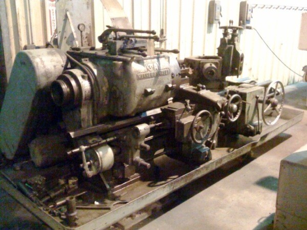  NO. 3A WARNER & SWASEY, 6.25" HOLE, 21" 3 JAW CHUCK,