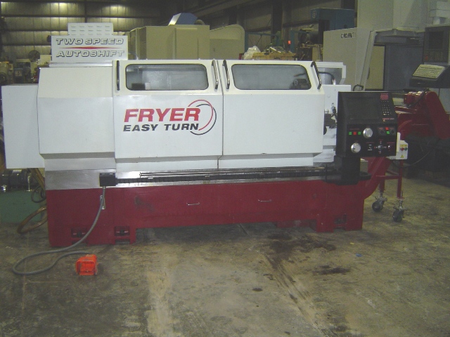 FRYER ET-21, 21" SWOB, 12" SWOCS, 60" CNTRS, 12" HYD CHUCK, 8 POSITION TURRET, TOUCH 2000 CTRL, 2004