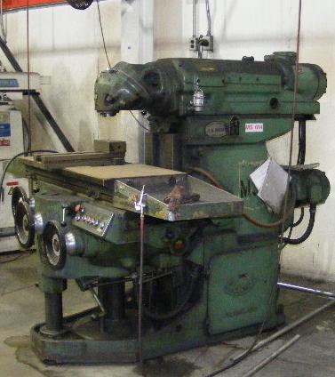 18" x 50" Huron, Model NU3 Ram Type,  50 taper, 49 x 18 table, 2066 rpm