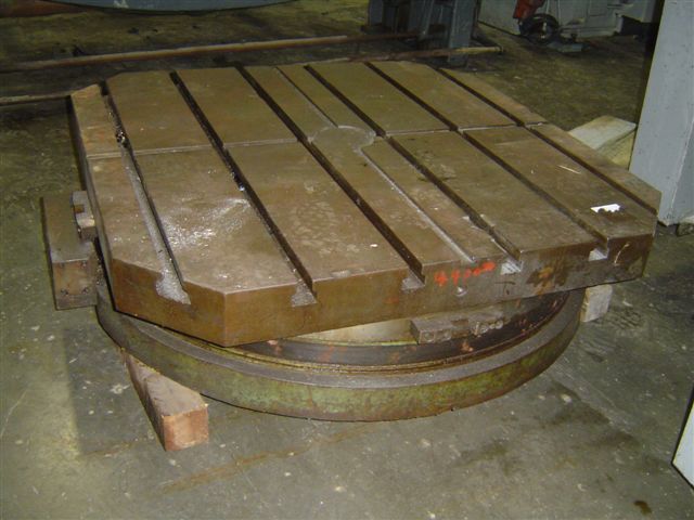 48 X 48 CINCINNATI GILBERT, AIRLIFT, 6 T SLOTS, 14" FLOOR TO TABLE TOP