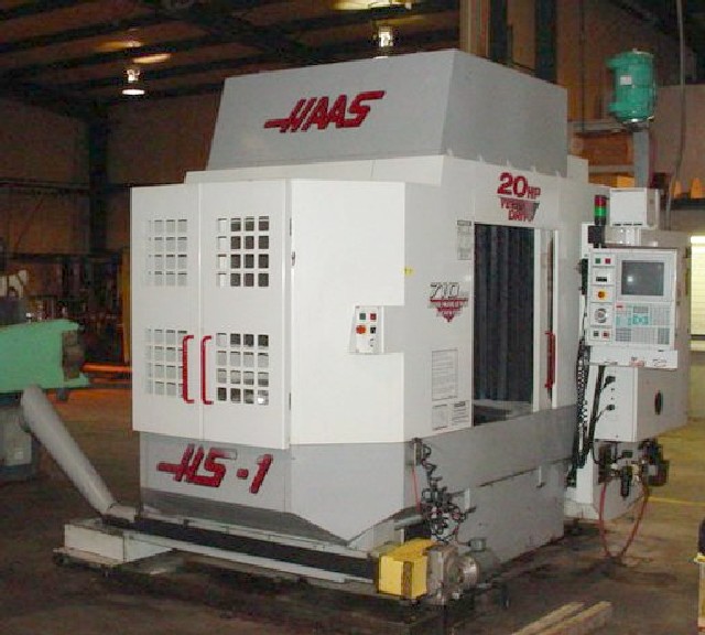 HAAS HS-1R, 2 16" PALLET SYSTEM, 4TH AXIS, NEW 1998, 24 X 19.6 X 22 TRAVELS, OPTION C PACKAGE