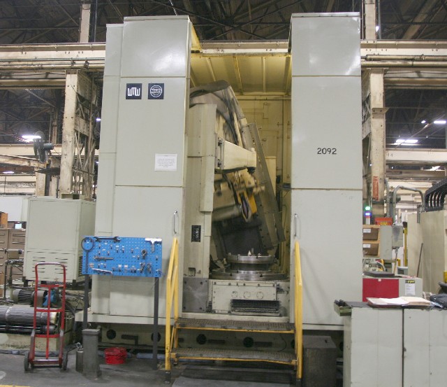 ZSTZ-12 NILES, 49" DIA., 16" BORE,  40'" TABLE, 30" STROKE,  CHANGE GEARS, EXCELLENT CONDITION 1989