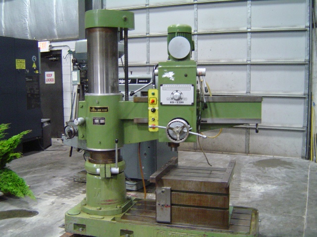 3' X 12" WILLIS RD1100, 1995, 1500 RPM, 5HP, MT #4, 9 1/2" STK, BOX TABLE, POWER ELEVATION