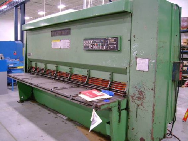 1/2" X 12' CINCINNATI  MDL 500HS, HYD., 40HP, 1986,  48" BACKGAUAGE, SQ. ARM,
