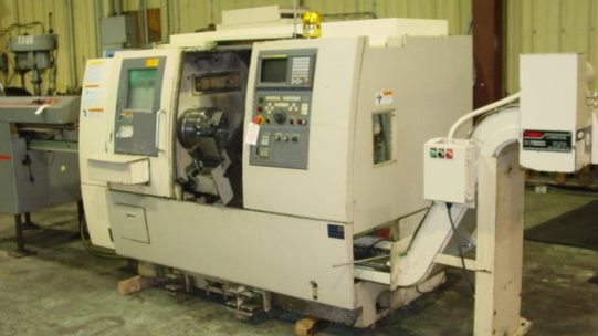 OKUMA HOWA ACT 35, FANUC 18T CONTROL, 6' BARFEED, 3" BAR CAP.,12" 3-JAW, 1997
