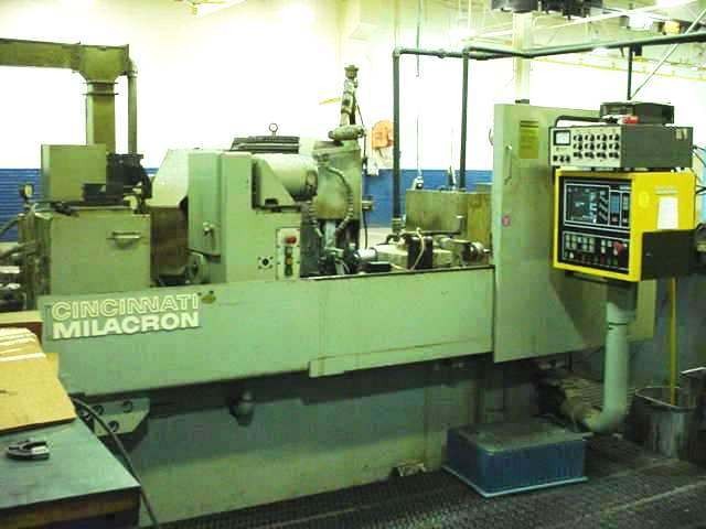10" X 20" CINCINNATI CNC ANGLE HEAD GRINDER, 14 JARNO SPINDLE TAPER, A700 ACRAMATIC CONTROL