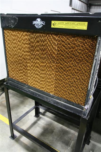 port-a-cool portable cooling unit, model 2k161s, 16" fan, 2 speed, single phase, with stand