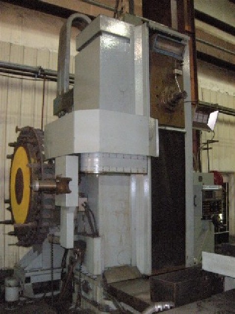 5" OLYMPIA, FANUC 16M CONTROL, 49 X 63 TABLE, 89 X 63 X 28 X 39 TRAVELS, 40 ATC, 4-2500 RPM