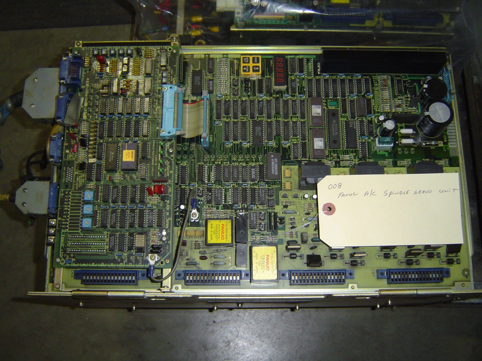 FANUC AC SPINDLE SERVO UNIT, A06B-6055-H106