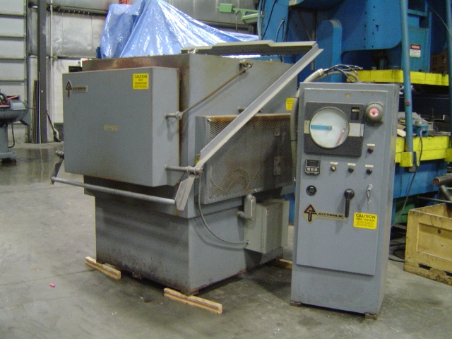 AccuTherm model bhaf-181836 2000 degree oven, new 1989,  18" x 18" x 36" deep, chart recorder